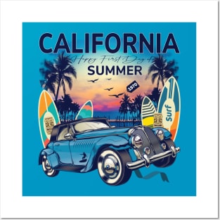 Superluxe California summer T Shirt Best gift for vacation Posters and Art